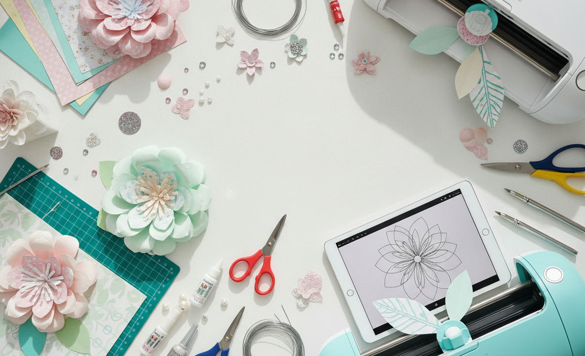 Gratis bloem-snijbestanden beschikbaar voor Cricut en Silhouette