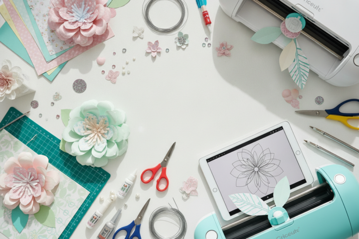 Gratis bloem-snijbestanden beschikbaar voor Cricut en Silhouette