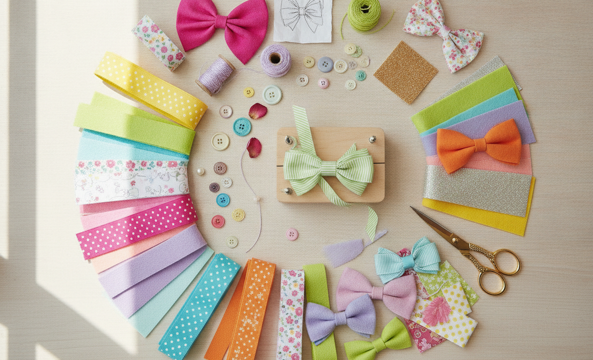 Schattige strikken maken met bow-crafts en DIY knutselideeën