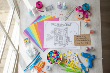 Zo maak je een prijzenmachine voor een kinderfeestje stap voor stap